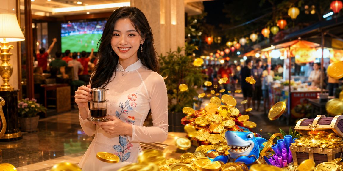 Người chơi cá cược thể thao tại Hà Nội thưởng thức cà phê